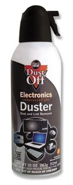 Dust-Off Electronics Duster Can