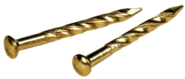 Gold Trim Nails