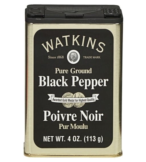 Watkins Ground Black Pepper