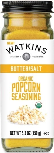 Watkins Organic Popcorn Seasoning