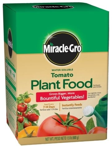 Miracle Gro Plant Fertilizer