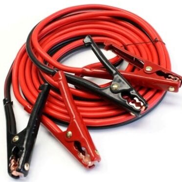 Red and Black Booster Cables